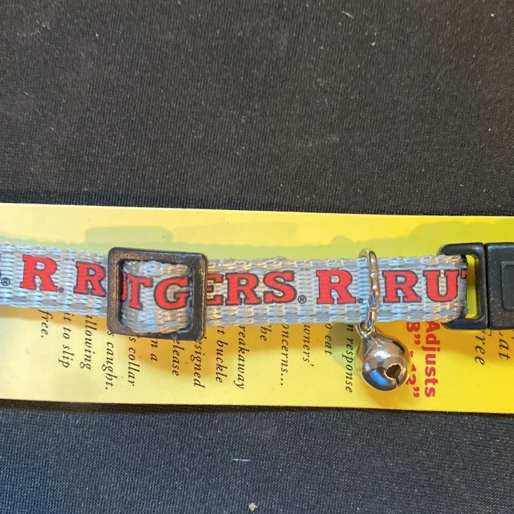 NEW - Rutgers University Breakaway Cat Collar